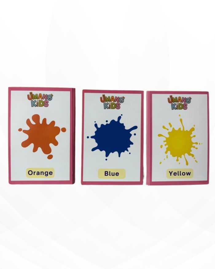 Colors flashcards for kids