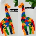 Double-Sided Alphabet & Number Puzzle