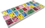 Colorful Wooden Alphabets Set (5 Pcs Each)