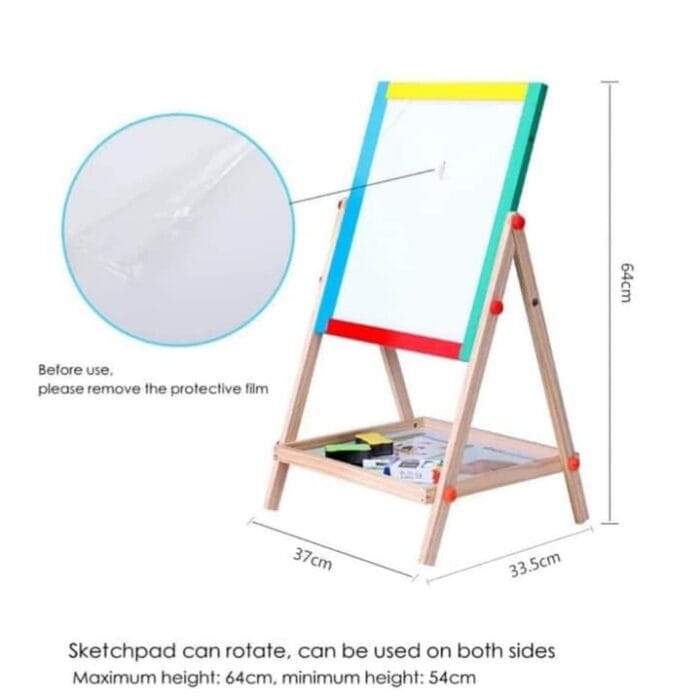 Magnetic Double Sided Easel Board
