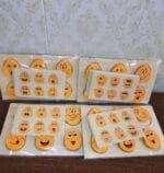 Wooden Emoji Face Puzzle Game