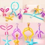 Pop tube giraffe