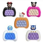 Character Push Pop It Game – Fun Fidget Toy with Light & Sound for Kids